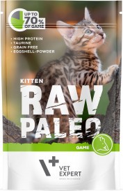 RAW PALEO Kitten Game Dziczyzna dla kociąt 100g