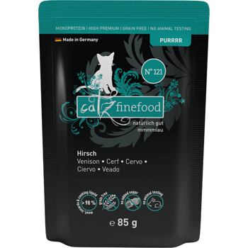 Catz Finefood Purrrr nr.121 – Jeleń  85 g