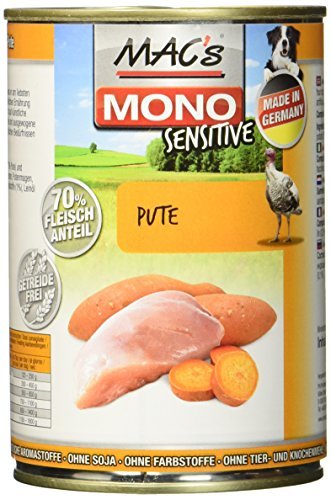Mac's dog Mono Sensitive indyk (200g-400g)
