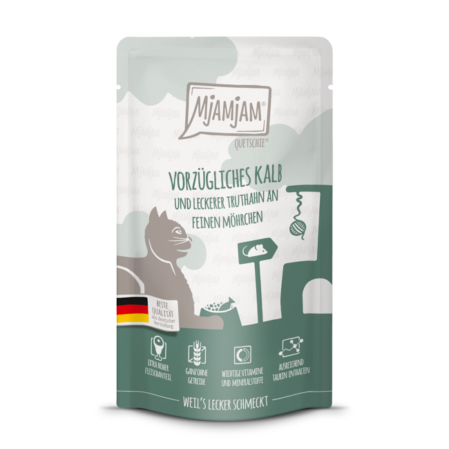 MjAMjAM pyszna cielęcina i smaczny indyk z marchewką