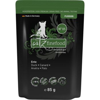 Catz Finefood Purrrr nr.115 – Kaczka  85 g