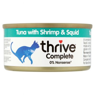 Thrive Complete Tuńczyk z krewetkami i kałamarnicą