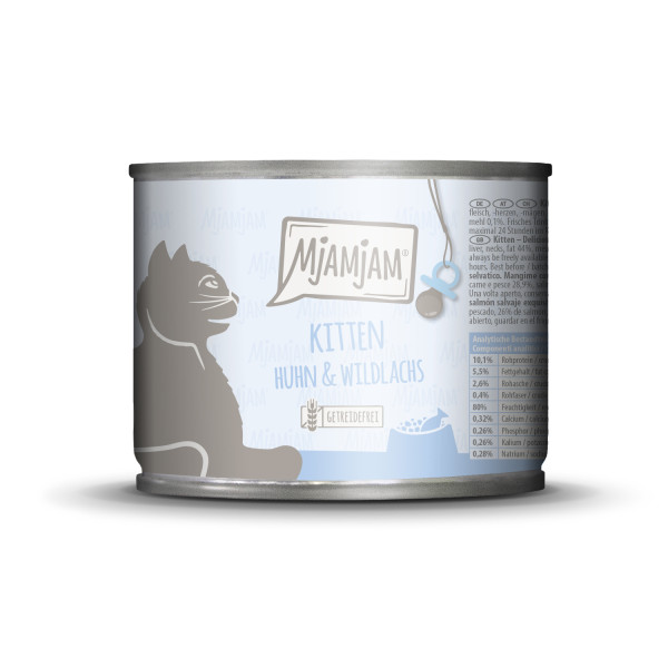 MjAMjAM  kitten delikatny kurczak i dziki łosoś