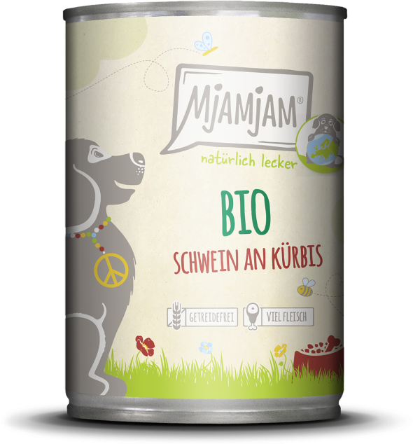 MjAMjAM  Dog  BIO wieprzowina z dynią 