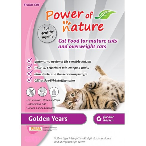 Power of Nature Natural Cat Golden Years-Senior