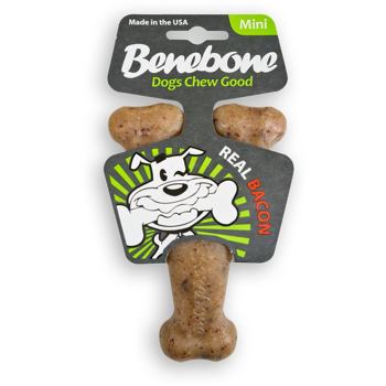 Benebone Mini Bacon - Gryzak dla psa o smaku bekonu