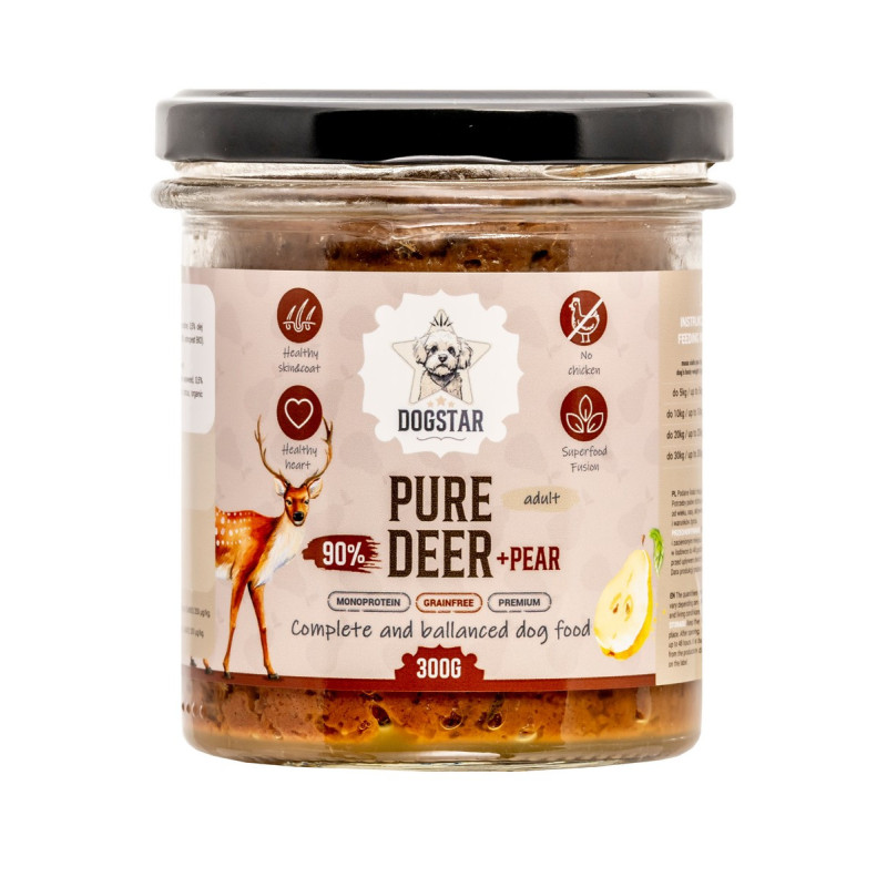 DOGSTAR Dziczyzna (jeleń)