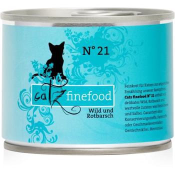 Catz Finefood nr 21 - Dziczyzna i karmazyn 200 g