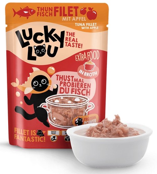 Lucky Lou Extrafood Tuńczyk i jabłko w bulionie