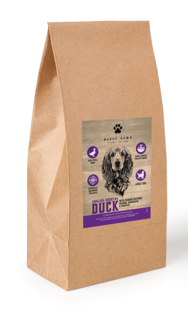 Happy Paws 65 %Superfood dog Angielska kaczka
